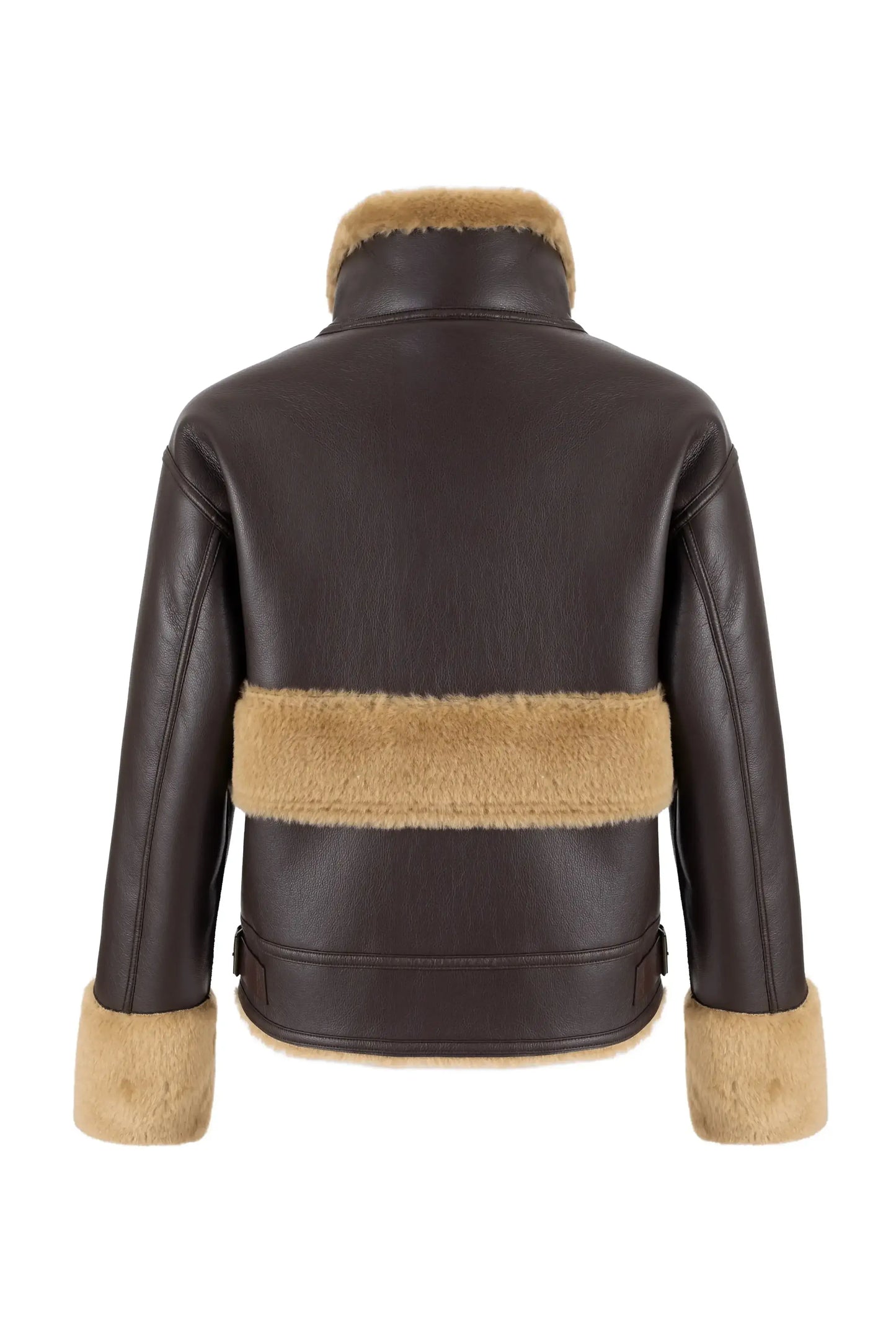 SINTHIA AVIATOR JACKET BROWN