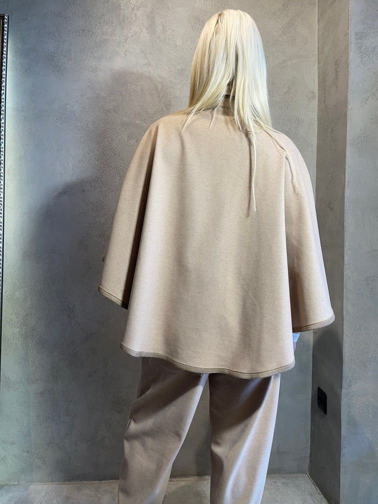 LUNA PONCHO BEIGE