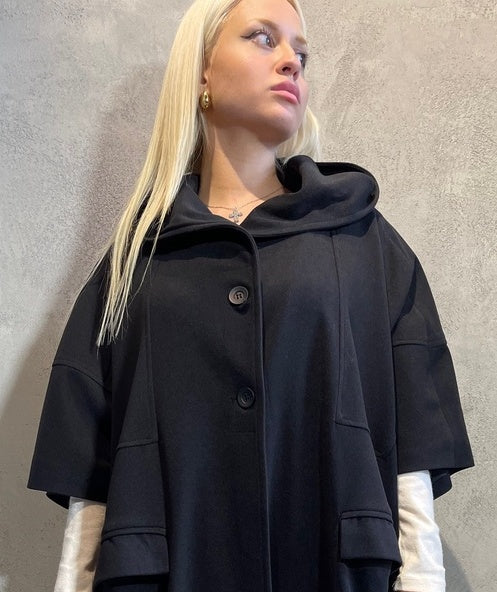 HAZEL COAT BLACK - Vesta Donna