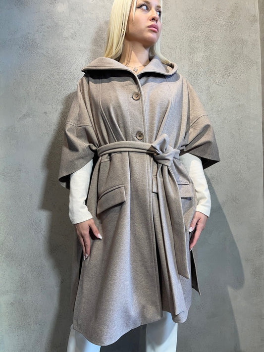 HAZEL COAT CIGAR - Vesta Donna