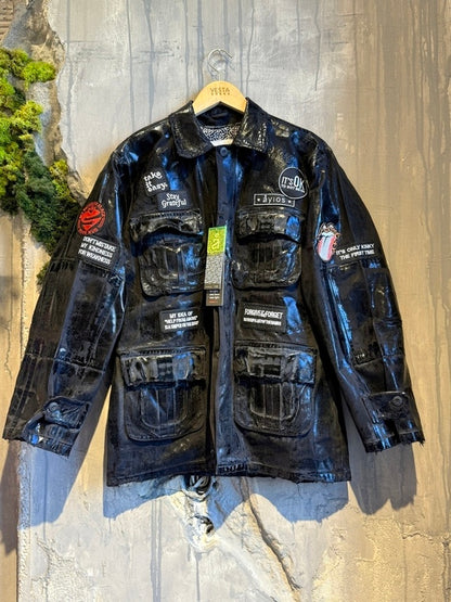 OCTAVIA JACKET BLACK FOIL