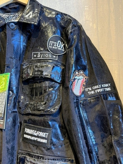 OCTAVIA JACKET BLACK FOIL