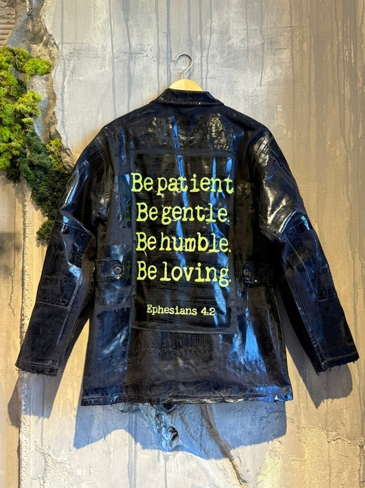 OCTAVIA JACKET BLACK FOIL