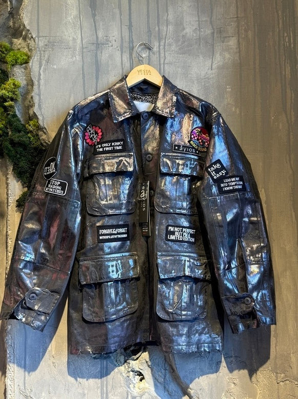 CYGNUS JACKET GRANITE FOIL