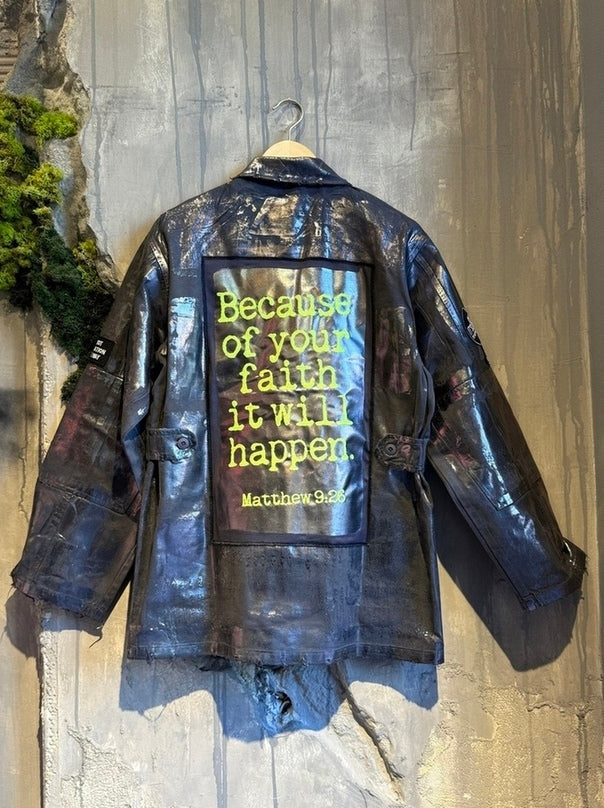 CYGNUS JACKET GRANITE FOIL