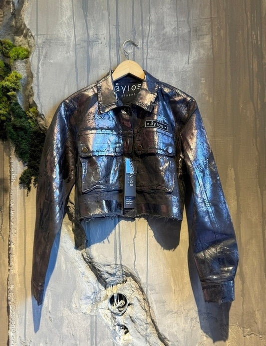 AGATHA JACKET GOLD FOIL