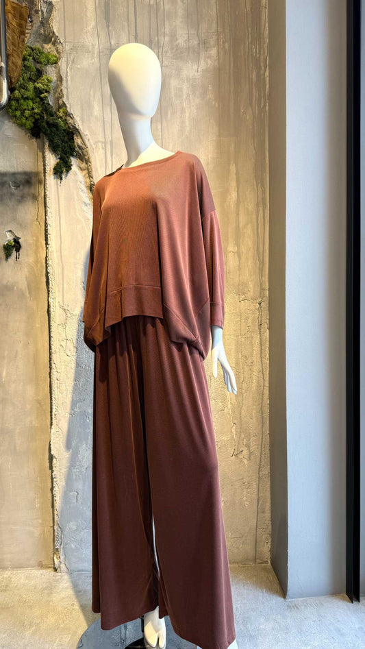 SIMONA SET CHILI BROWN