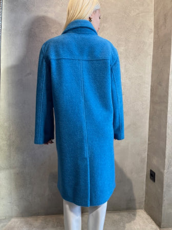 MIRIAM COAT PETROL - Vesta Donna