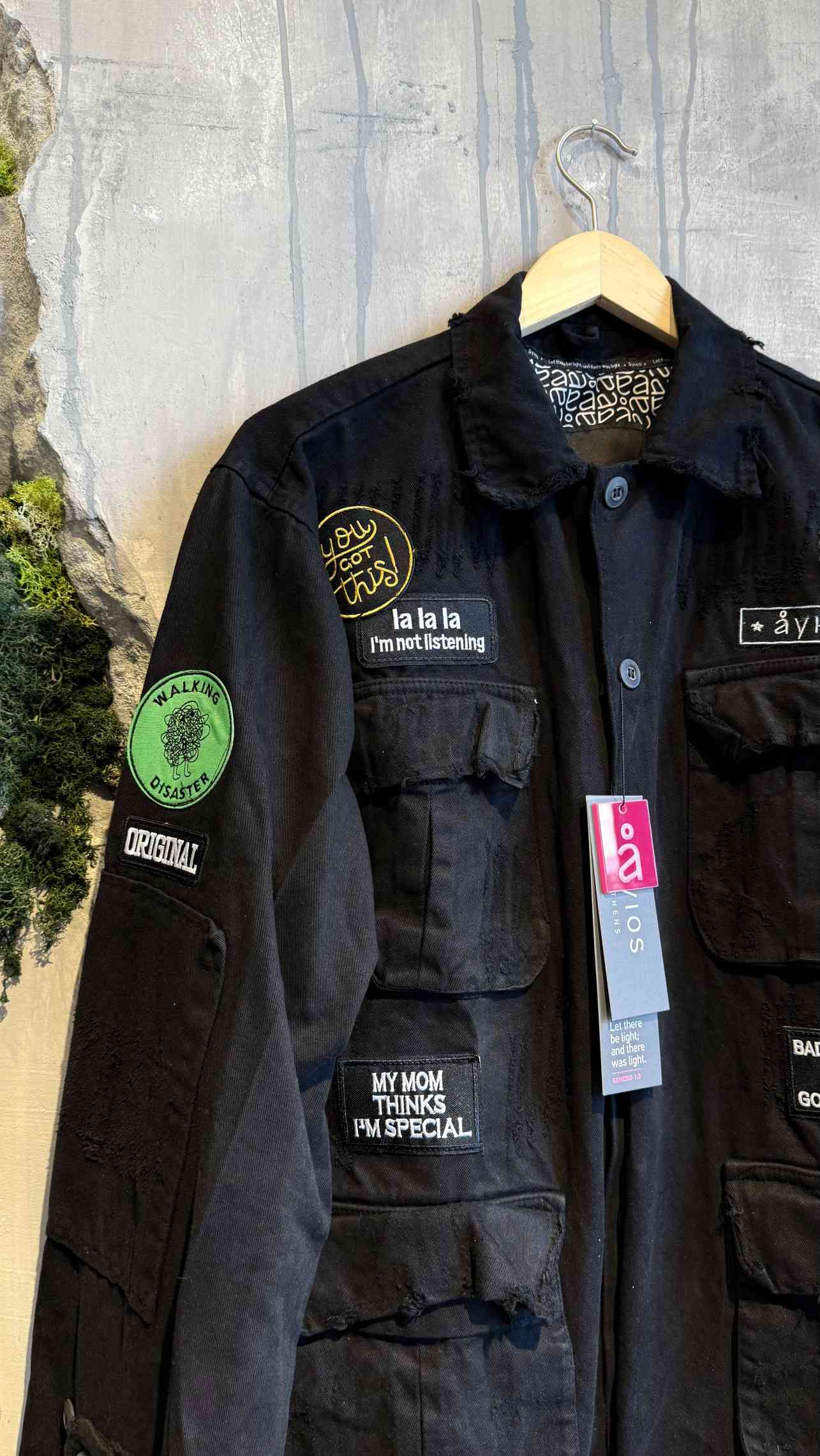 ZAPHIRE JACKET BLACK