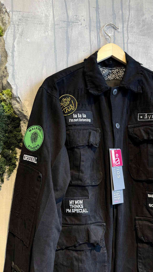 ZAPHIRE JACKET BLACK
