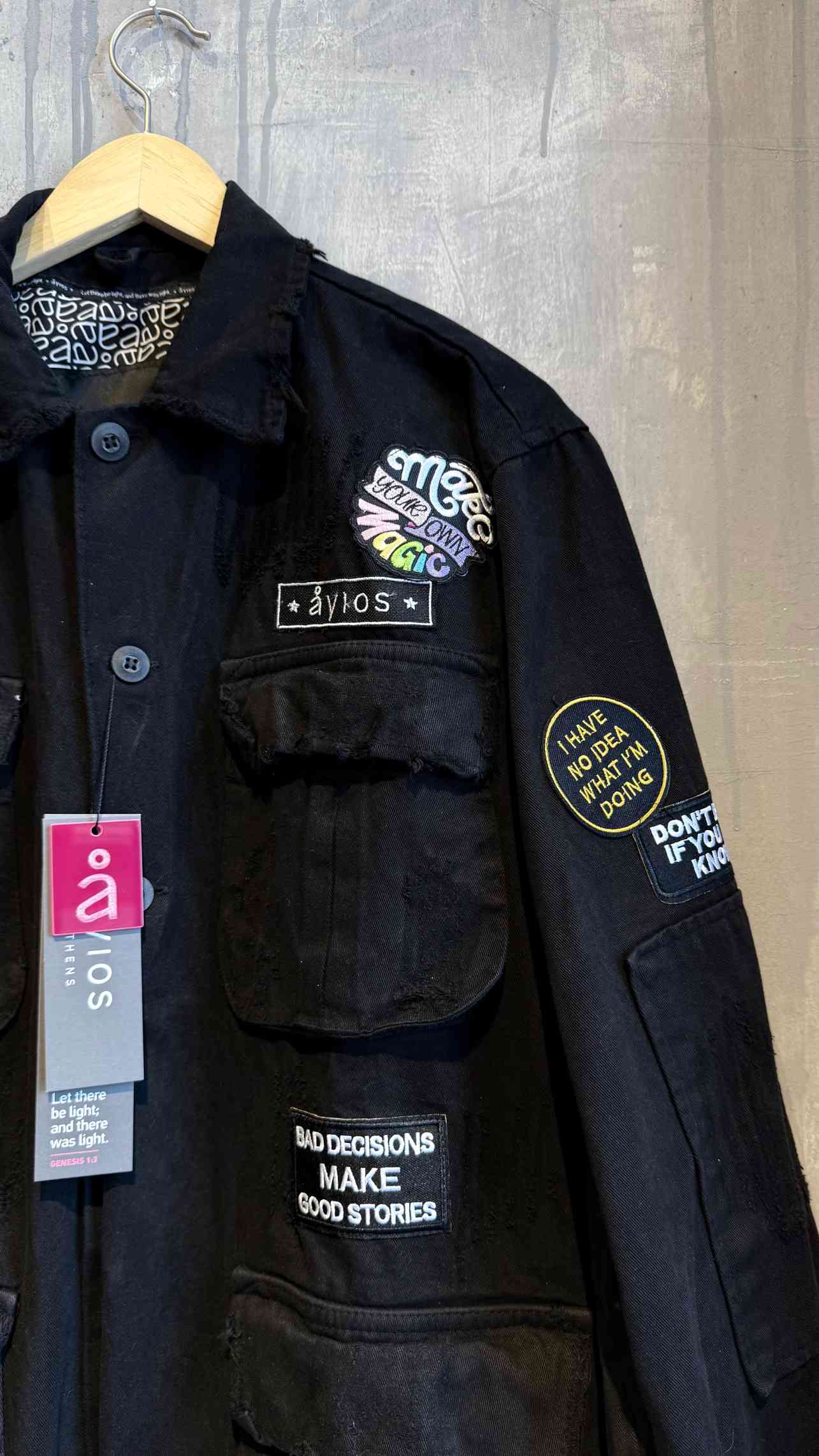 ZAPHIRE JACKET BLACK