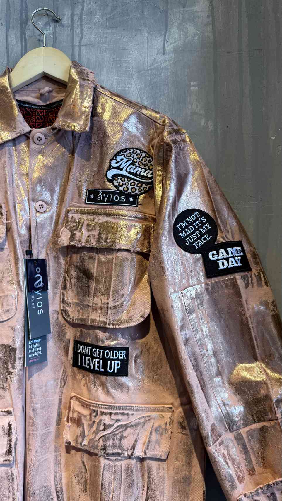 GELANIA JACKET POWDER FOIL