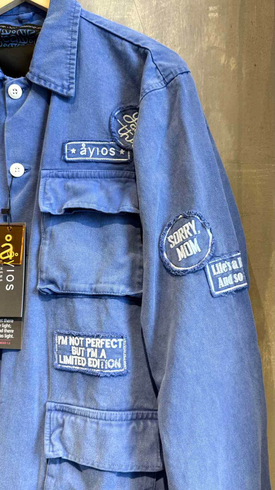 VERTIGO JACKET CIEL