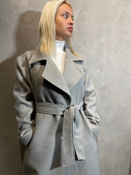  MORGAN COAT GREY - Vesta Donna 