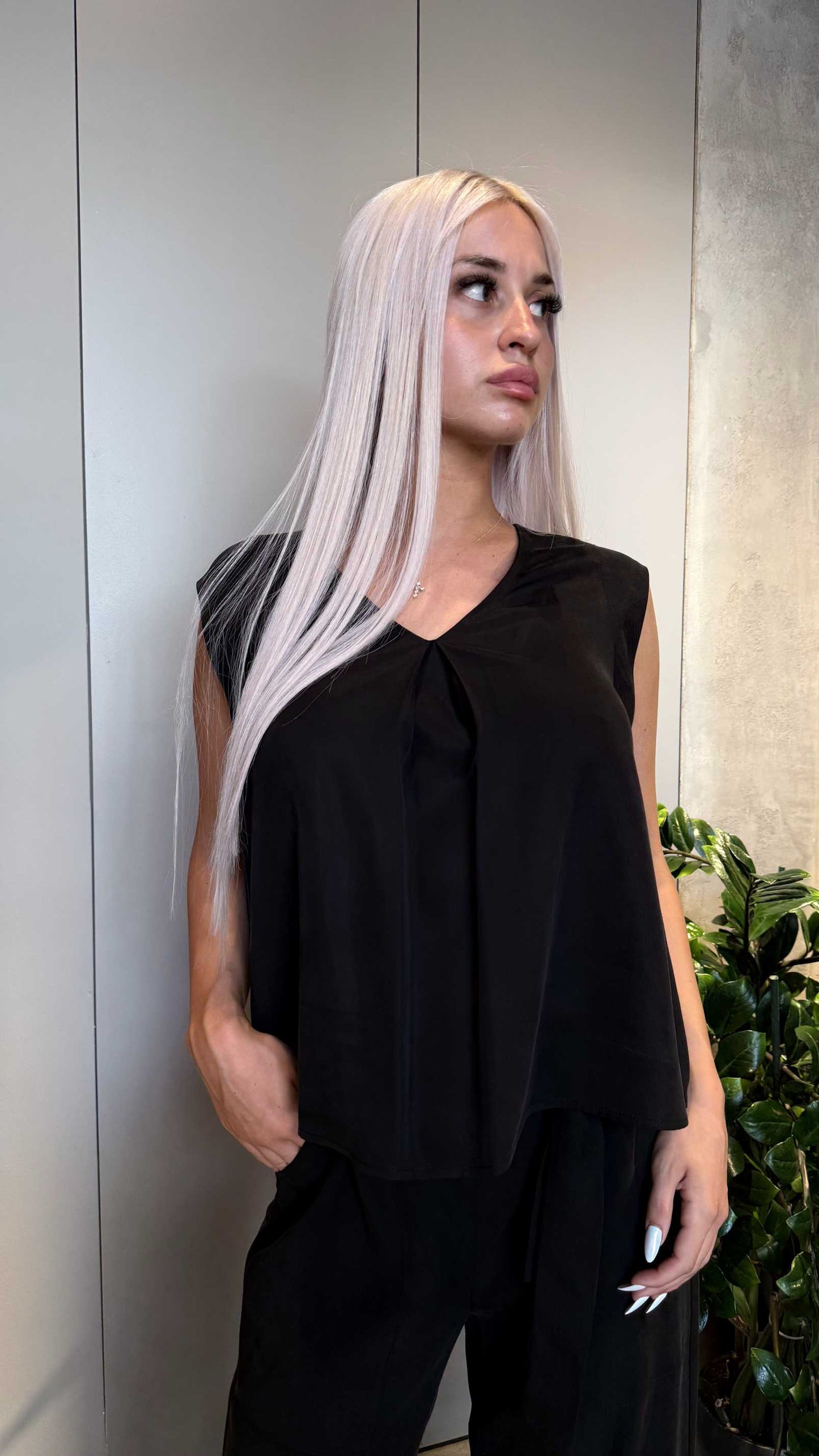 SOPHIA LYOCELL SET BLACK