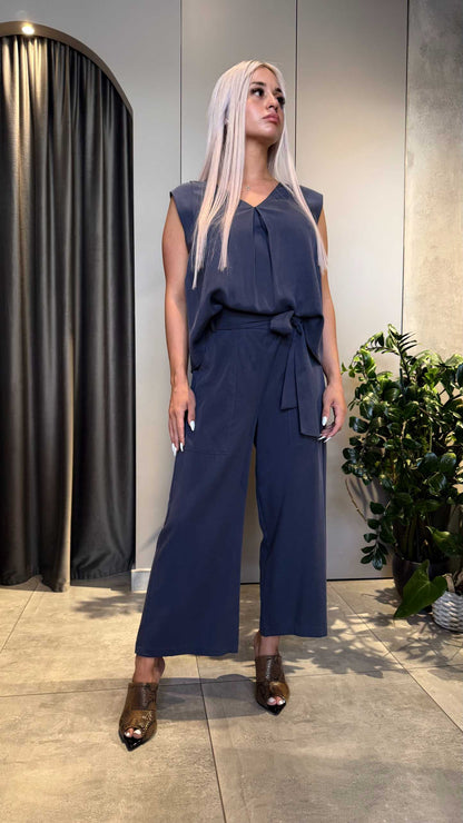 SOPHIA LYOCELL SET BLUE