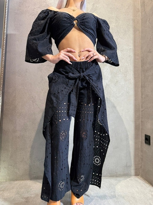 LYRA SET BLACK - Vesta Donna