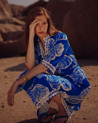 AEGEAN LONG DRESS