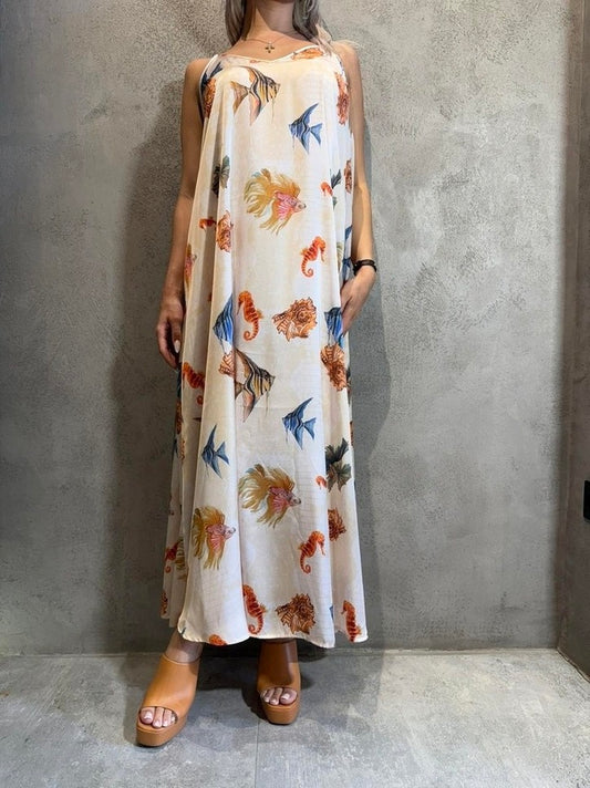 NALANI DRESS MULTICOLOR - Vesta Donna