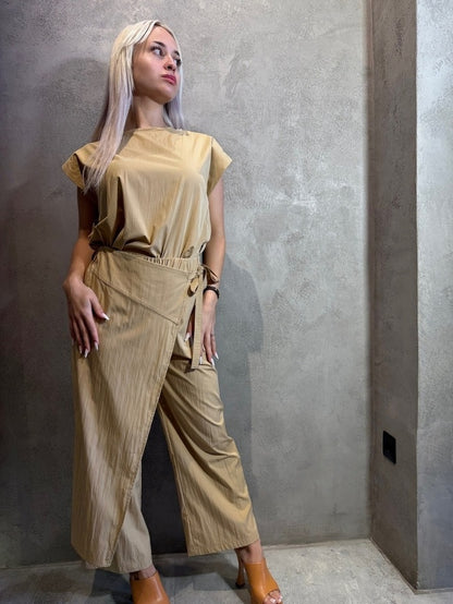 MALENA SET BEIGE - Vesta Donna 