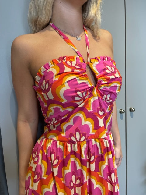 Milla FLOWERS BUSTIER DRESS - Vesta Donna