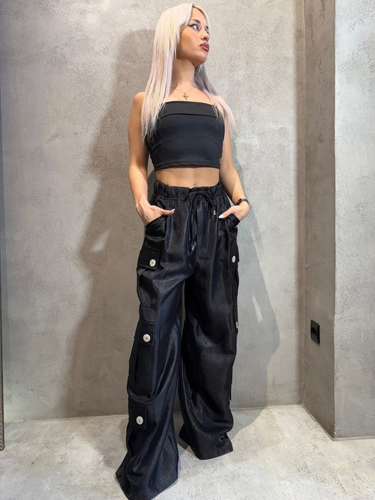 FRANKY PANTS BLACK