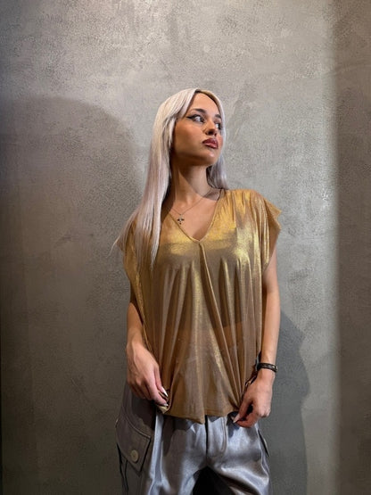  NETA T-SHIRT SILVER - Vesta Donna 