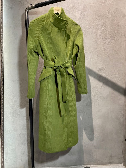  MELAIKA COAT OLIVE - Vesta Donna 