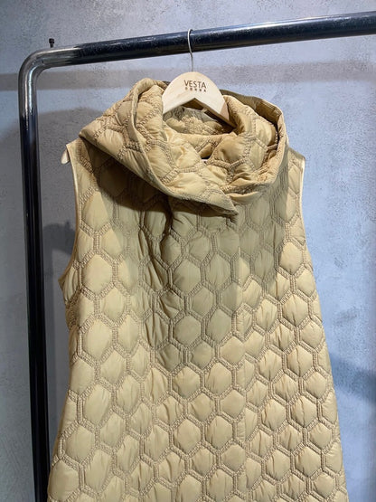 JOXIE QUILTED VEST CAMEL