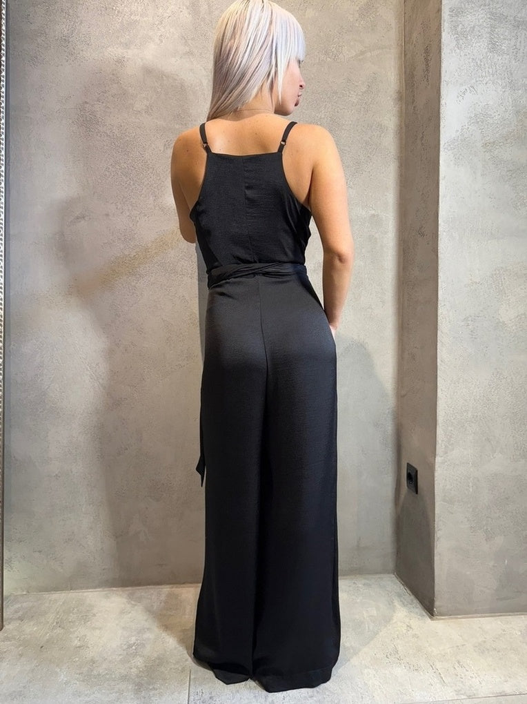  GLADIS JUMPSUIT BLACK - Vesta Donna 