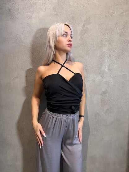 MAISIE TOP BLACK