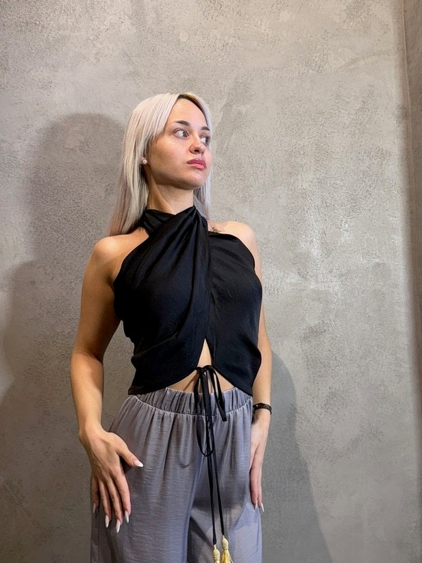 MAISIE TOP BLACK