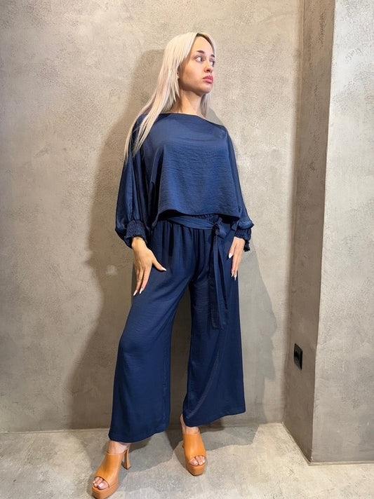 CHEREE PANTS NAVY BLUE