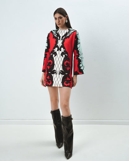 EXTRAVAGANT MINI DRESS