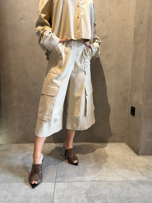 LIZZA BERMUDA SHORTS SAND