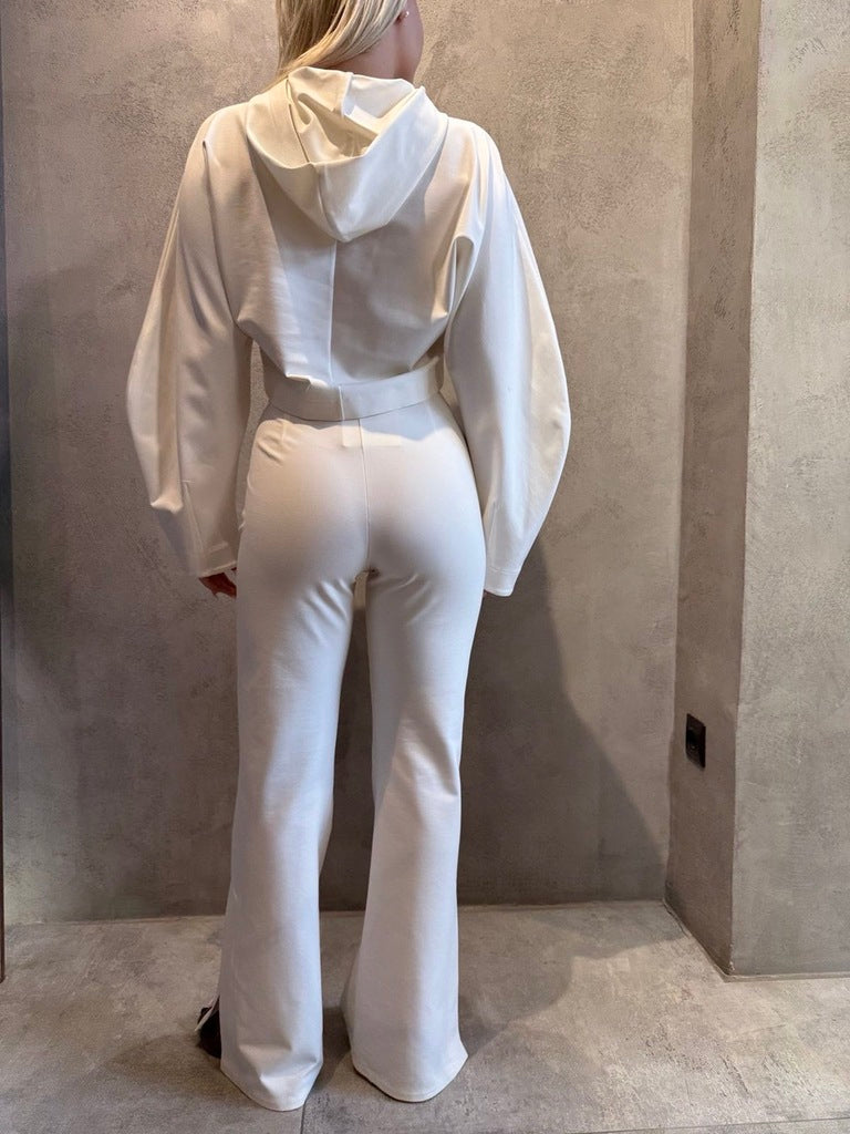 MAIA CROP JACKET ECRU