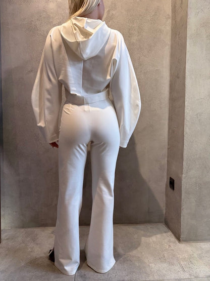 MAIA CROP JACKET ECRU