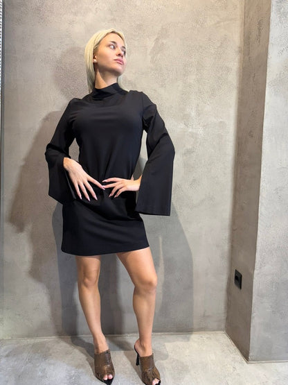 SILIA MINI DRESS BLACK