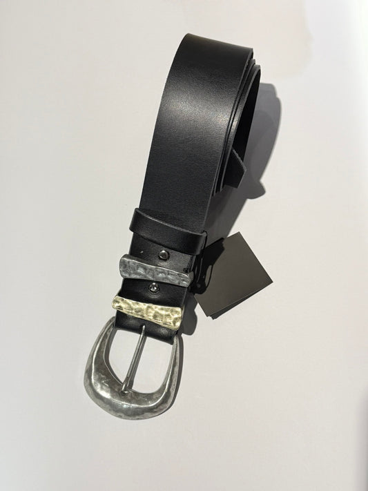 ESCAPE BELT BLACK SILVER