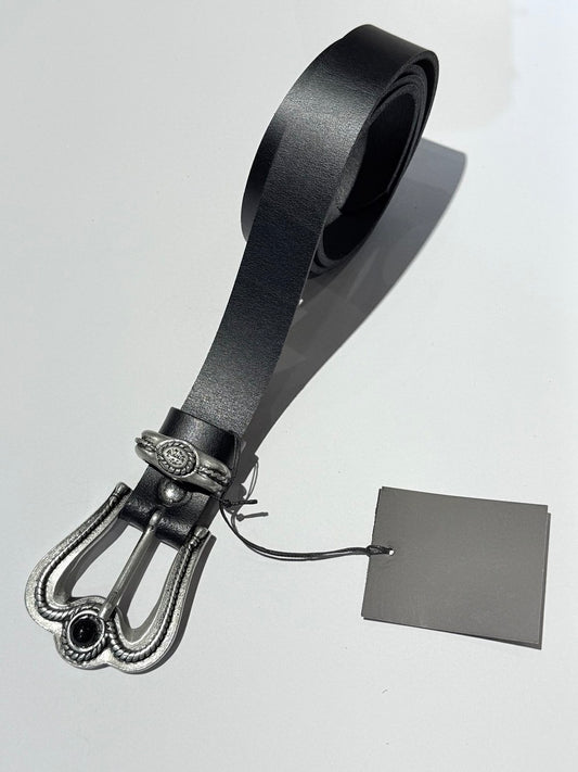 IVY BELT BLACK SILVER