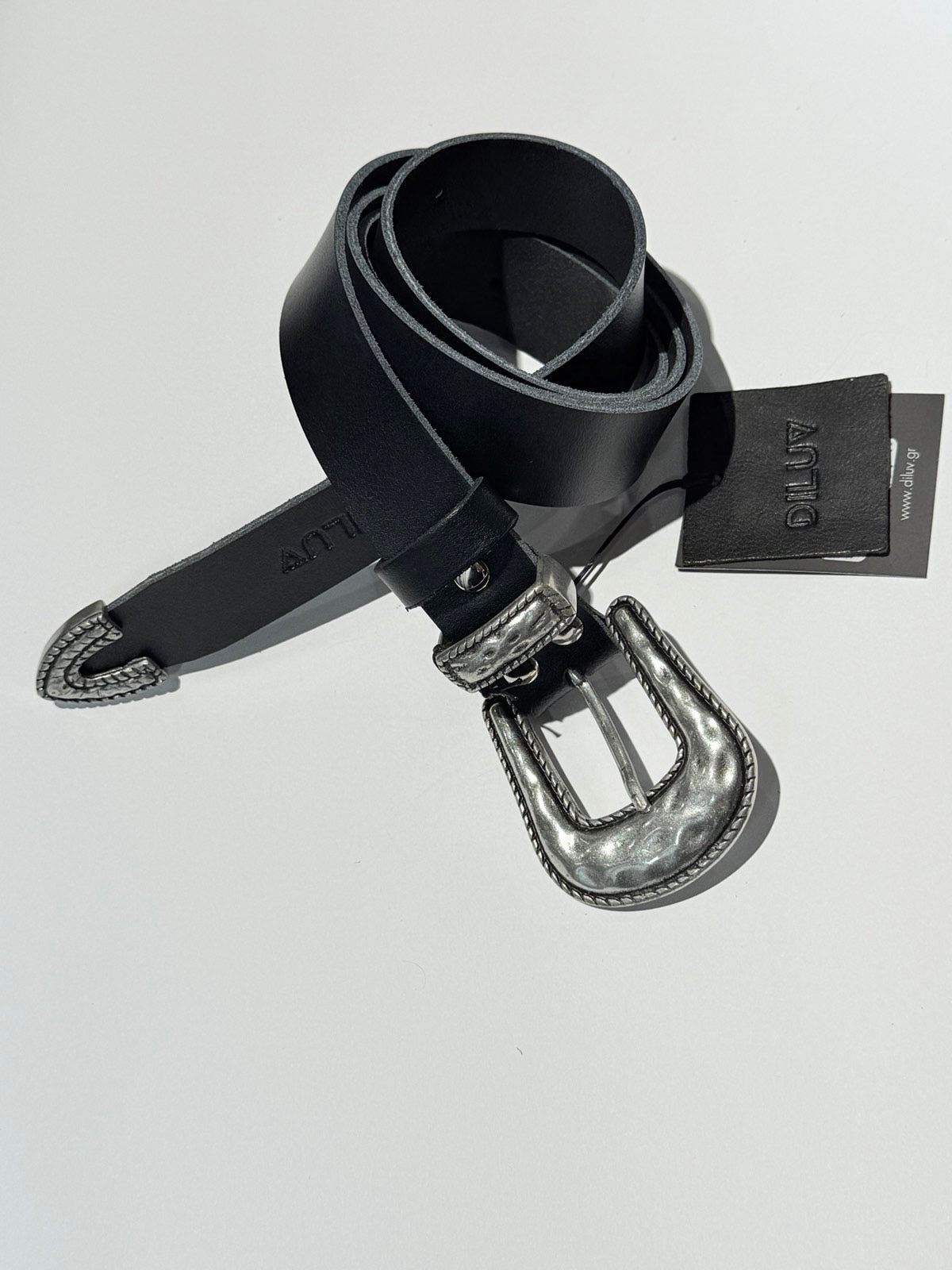 SHEILA BELT BLACK SILVER