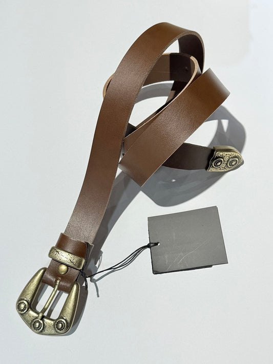 CANDIA BELT BROWN GOLD