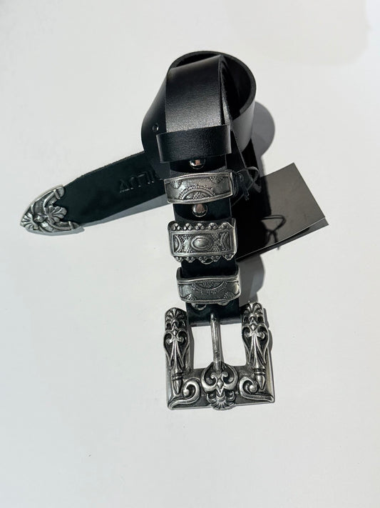 LYSORA BELT BLACK SILVER