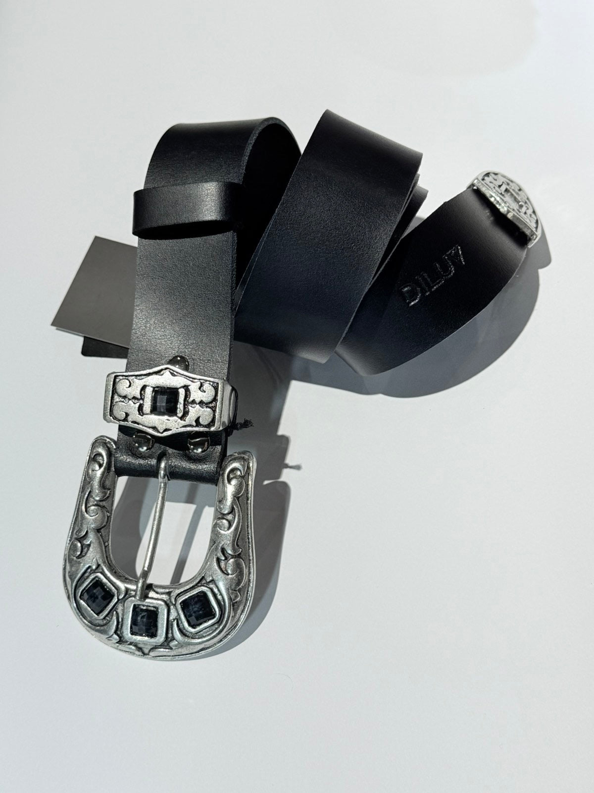 LURETTE BELT BLACK SILVER