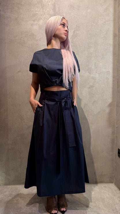 SANDRA SKIRT DARK BLUE
