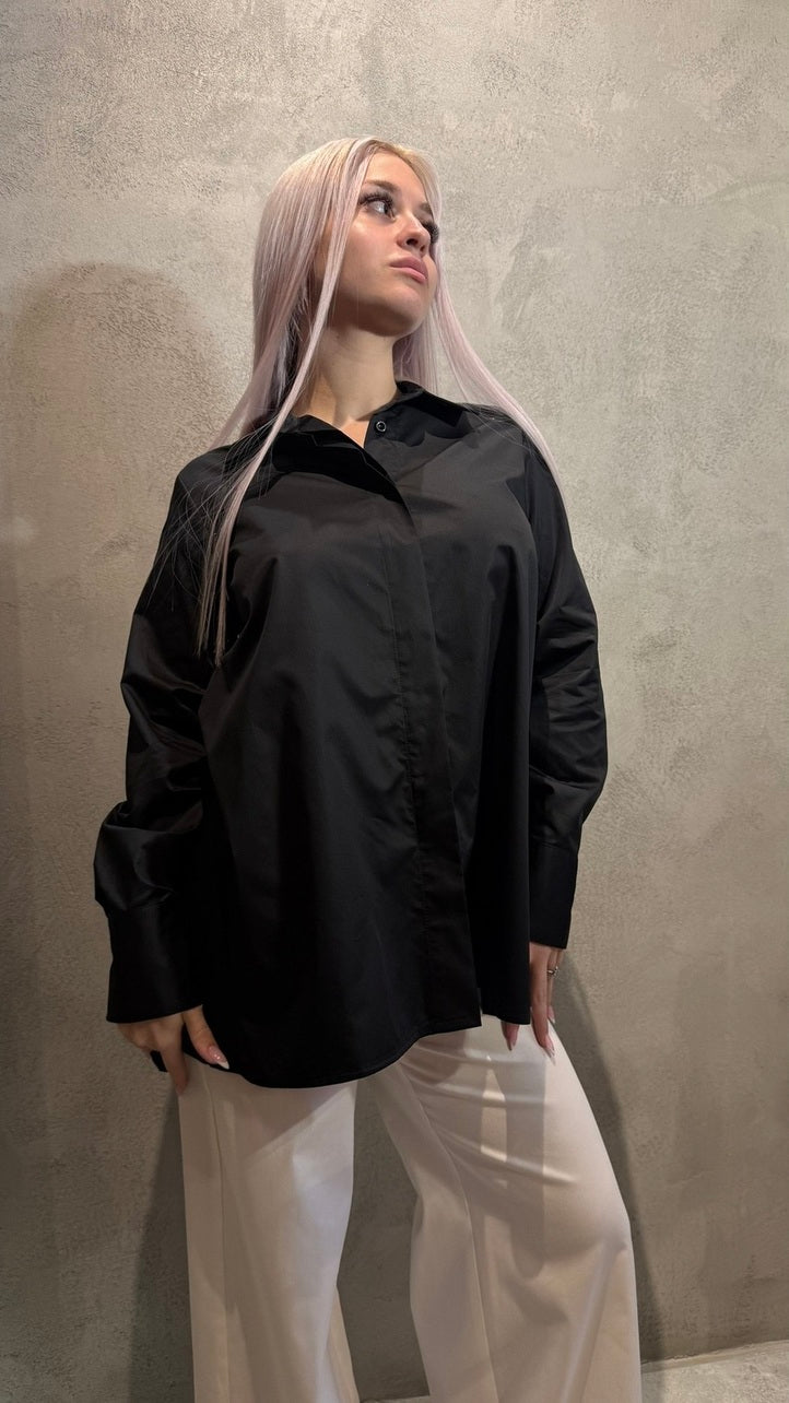  GEMMA SHIRT BLACK - Vesta Donna 