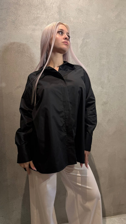  GEMMA SHIRT BLACK - Vesta Donna 