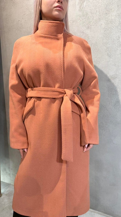 ALICE COAT DUSTY PINK