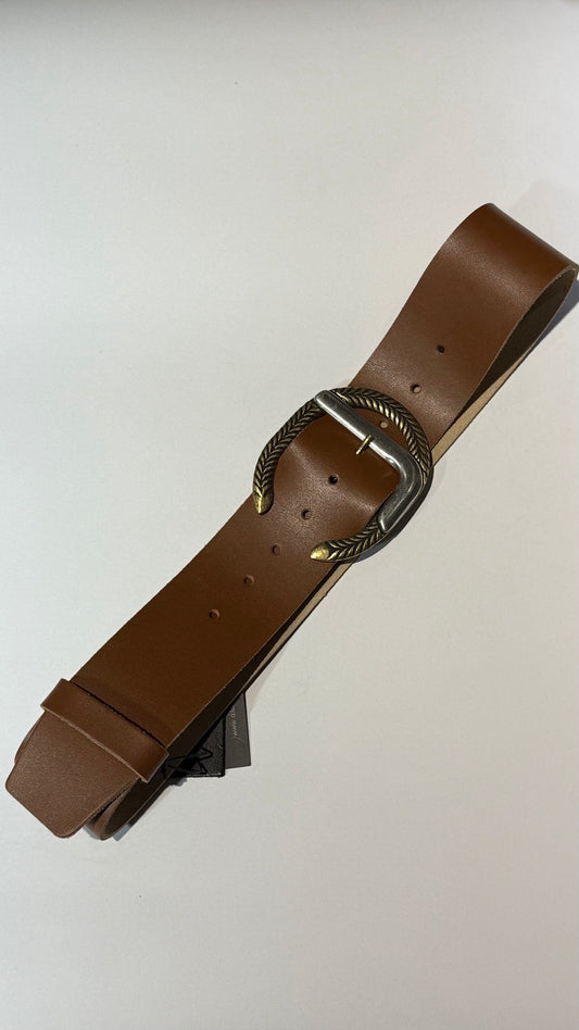 DAIA BELT BROWN GOLD