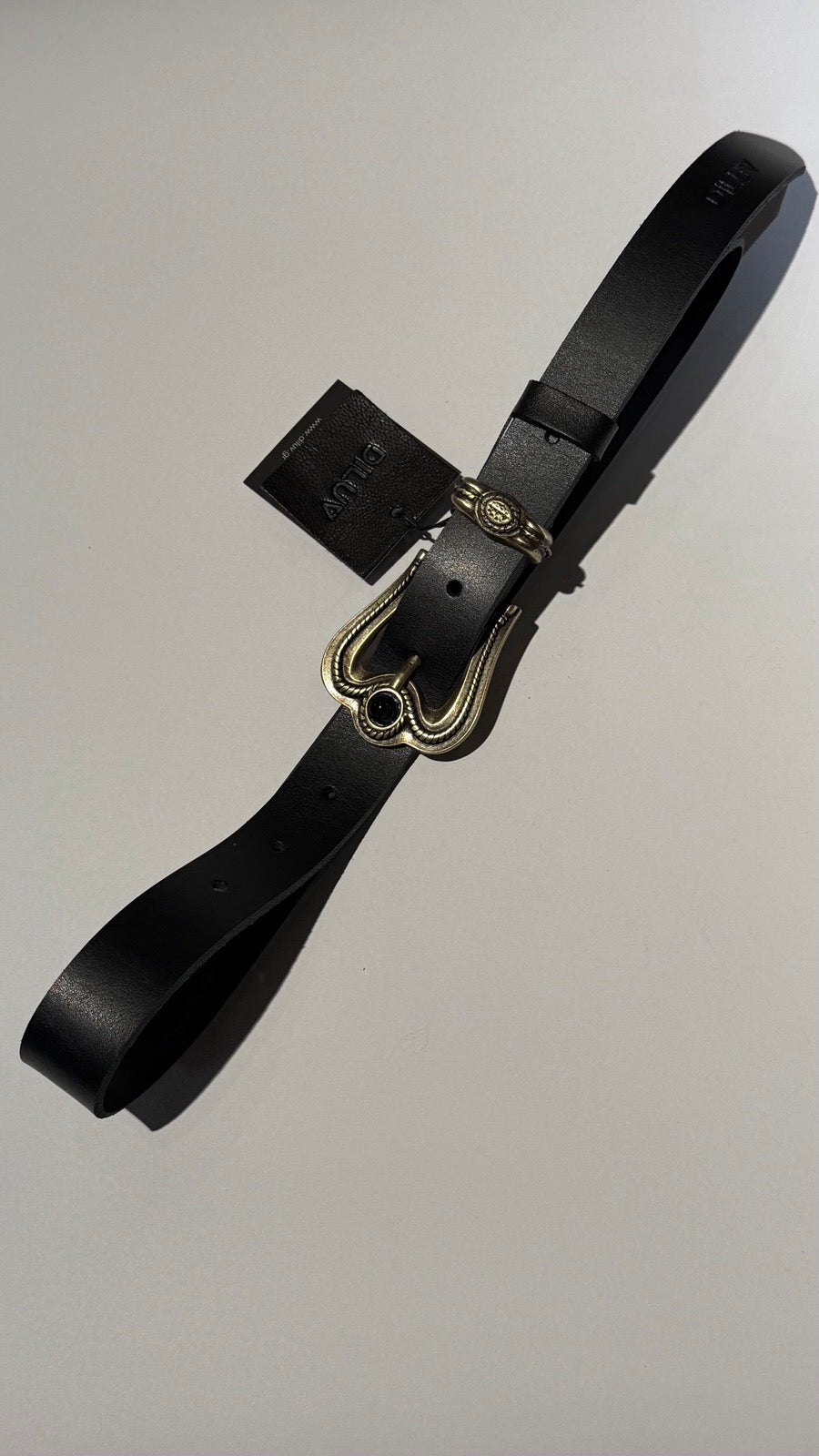 IVY BELT BLACK GOLD